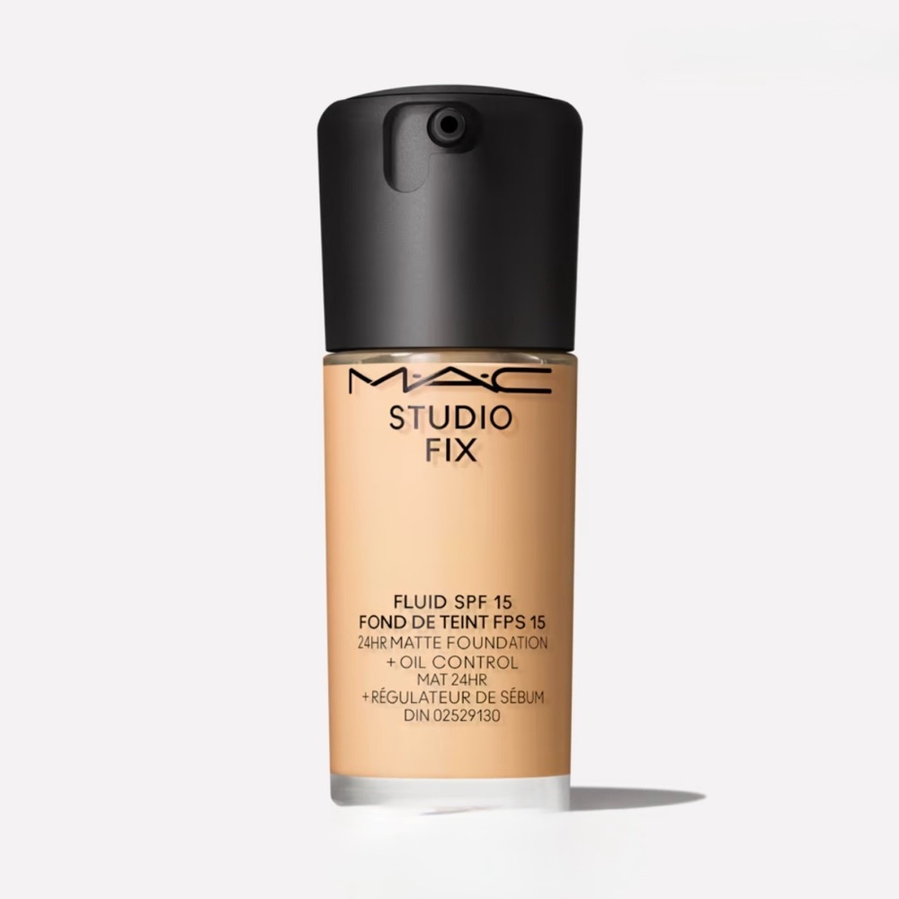 MAC STUDIO FIX FLUID SPF 15 24HR MATTE FOUNDATION + OIL CONTROL - NW13